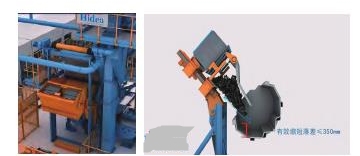 圖13 拋丸機(jī)兩種加料方式