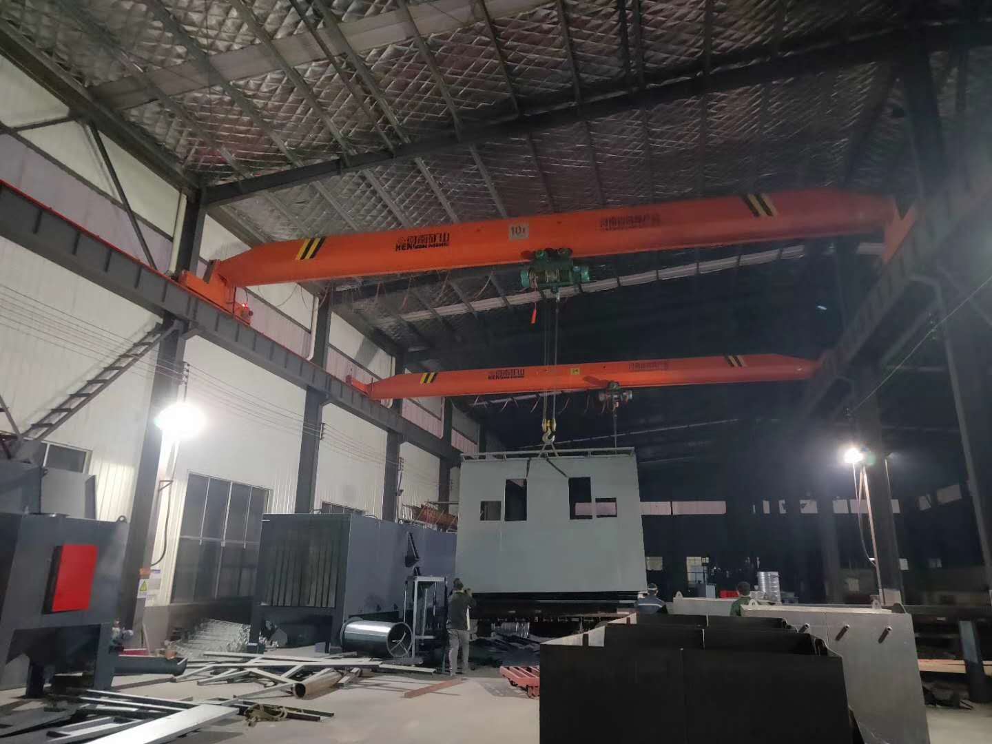 噴砂房發往石家莊