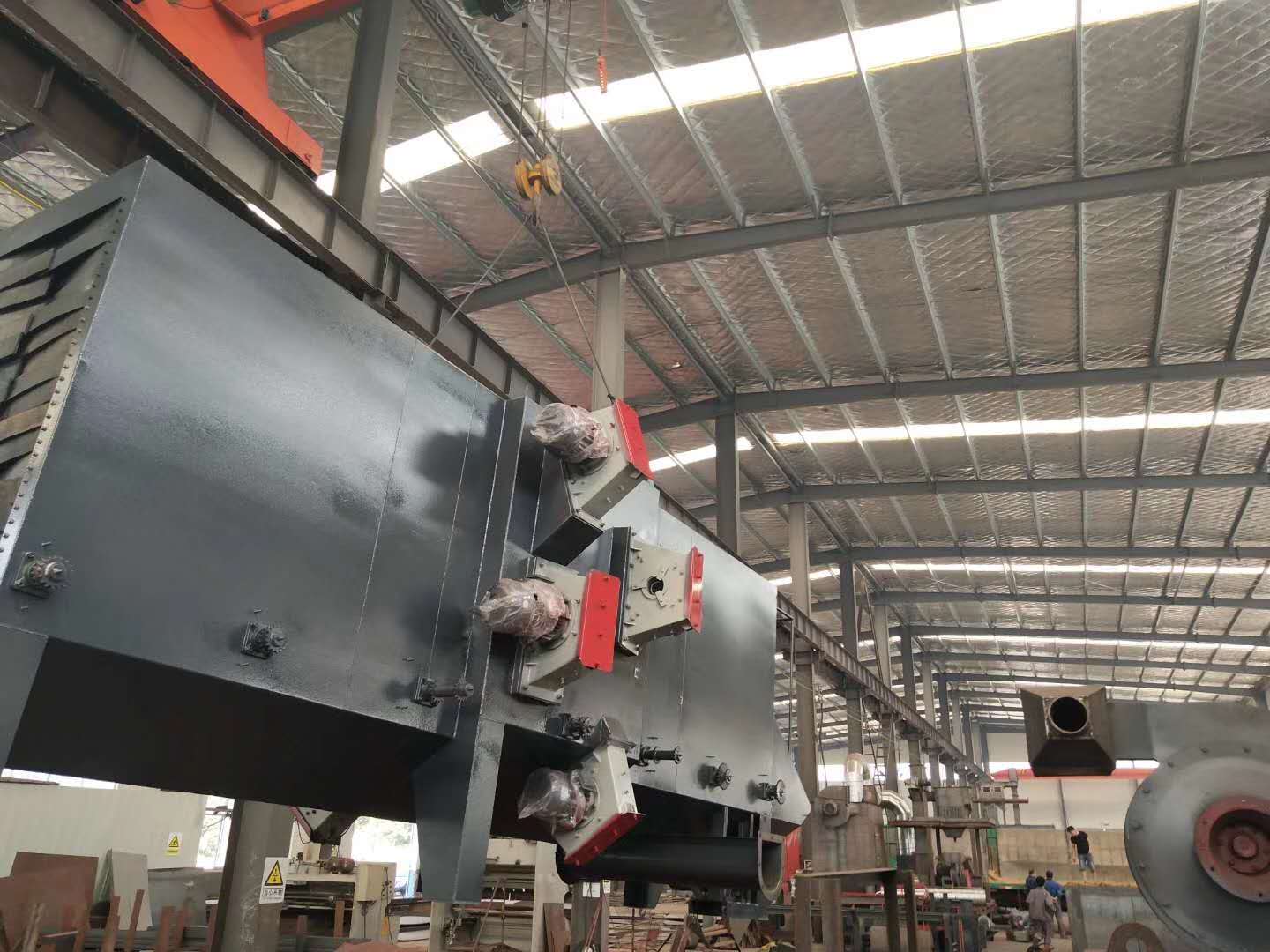 鋼結構拋丸機發往榆林 鋼結構拋丸機發往榆林