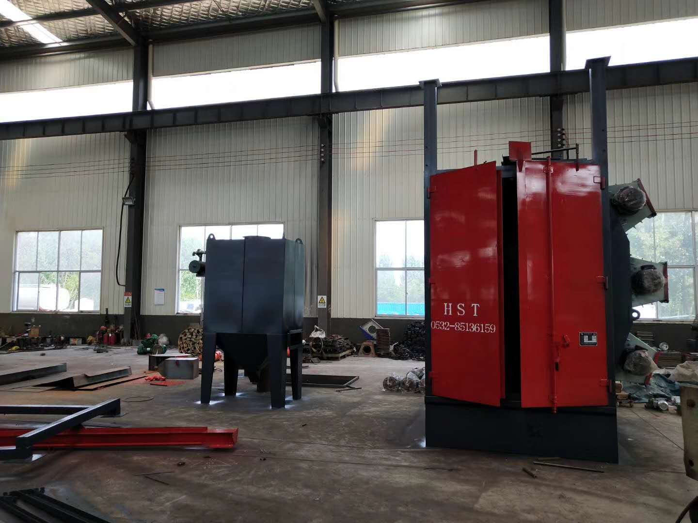 q3720吊鉤式拋丸機發往濟寧 q3720吊鉤式拋丸機發往濟寧