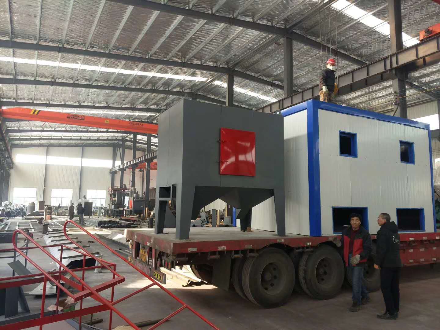 自動回收噴砂房發往寧夏 自動回收噴砂房發往寧夏