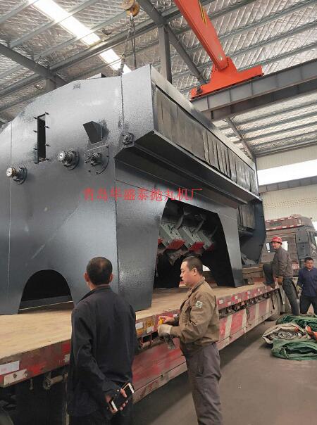 6945輥道式拋丸機發往重慶