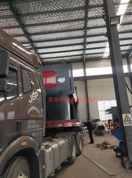 6945輥道式拋丸機發往重慶