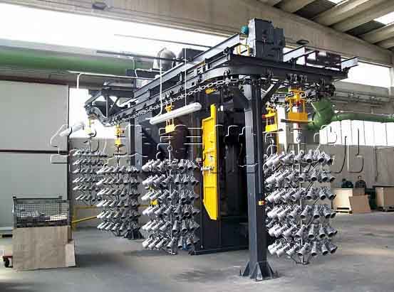 吊鏈積放式拋丸機工作程序如何 吊鏈積放式拋丸機工作程序如何