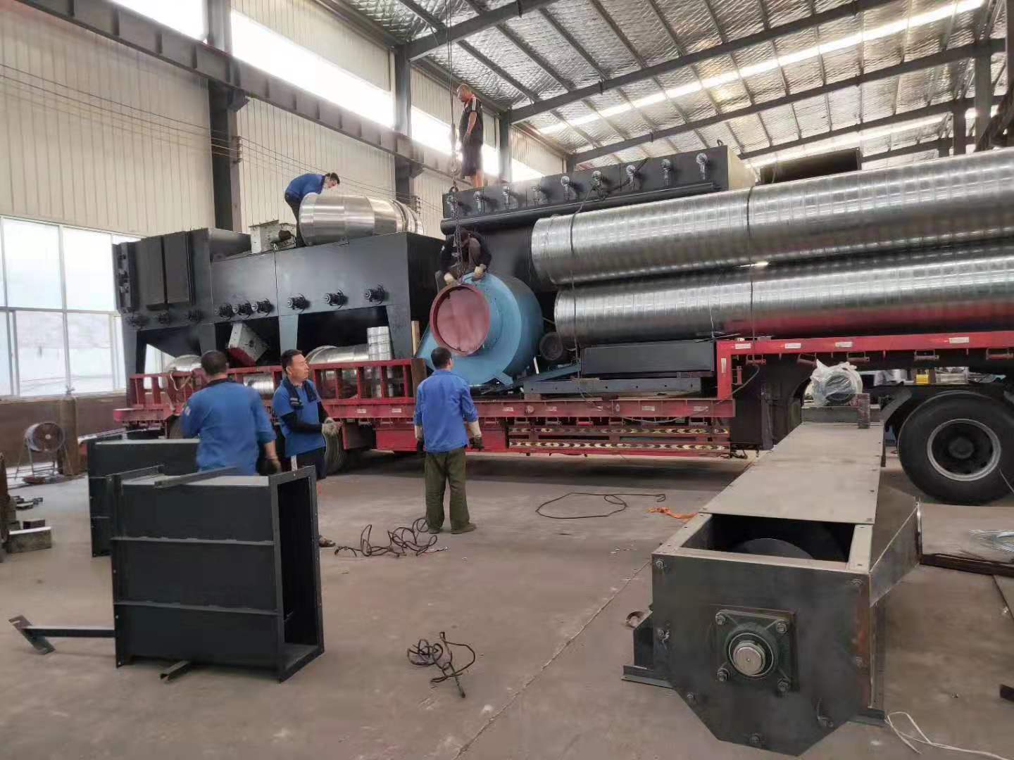 中衛市履帶式拋丸機_中衛市履帶式拋丸除銹清理機_中衛市履帶式噴丸設備_中衛市履帶式噴砂機殘渣利用如何？