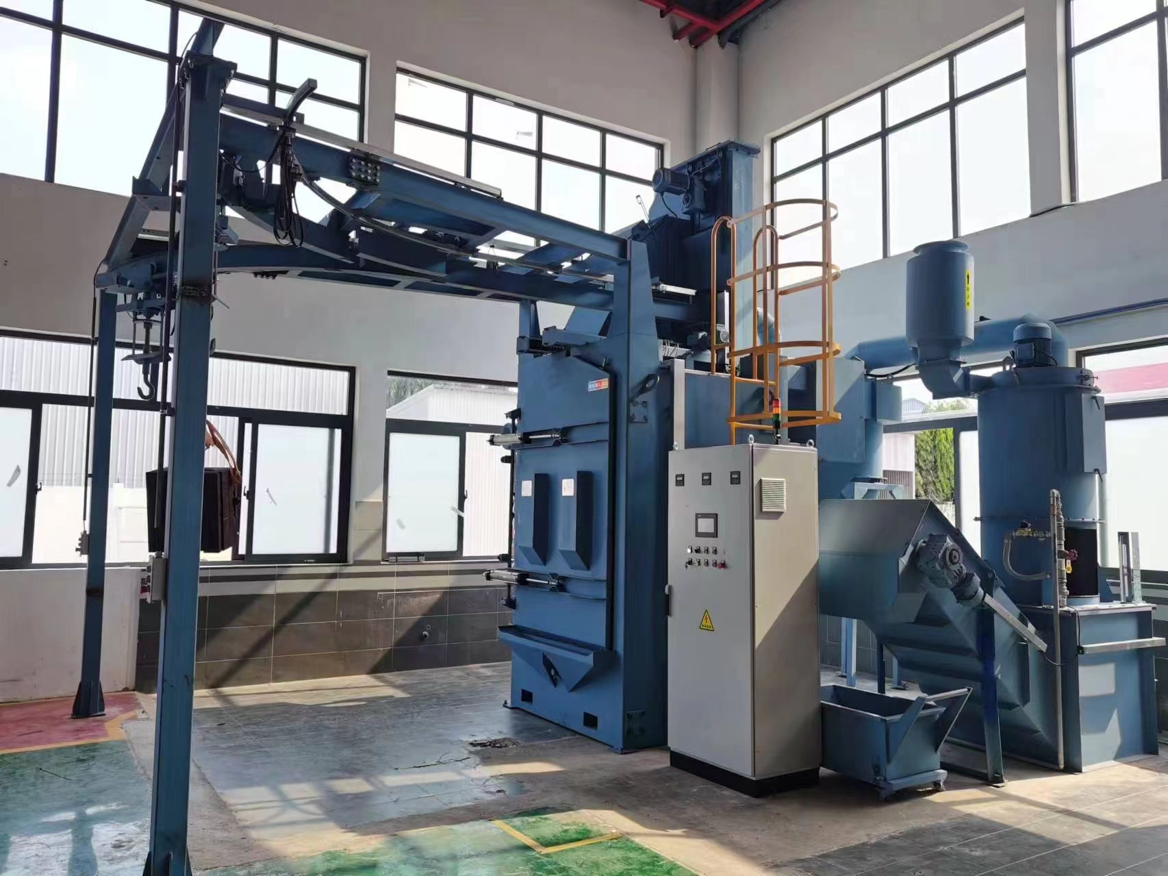 棒材拋丸機_拋丸機器_軋輥拋丸機